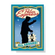 The Polar Express Greetings Card