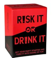 Risk It Or Drink It Fun Party Game For College Card Game Drinking Game Pregame