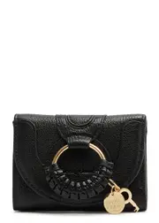 See BY Chloé Hana Leather Wallet - Black ONE SIZE