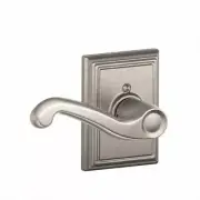 F170 Flair Lever Single Dummy Trim With Addison Trim