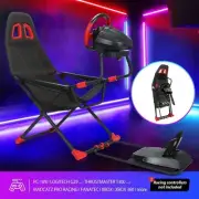 Racing Simulator Wheel Stand Sim Steering Gaming Foldable Adjustable Seat Cockpi