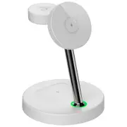 Laser Charge Core 3-in-1 Wireless Charger - White