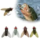 Bionic Fly Fishing Bait,Fly Hook Soft Bait Add Fish Fishing Gear Attractant T1W9