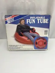 Vintage Mta Pro Inflatable Fun Tube Snow Tube Tubing Water Fun Sledding