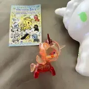 Tokidoki Toki Mochi Sky Unicorno Alba 2.5” Mini Figure New w/ Squishy Case