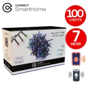 Laser Smart Fairy Lights WiFi 100 LED String Wired Xmas Garden Google Alexa 7M