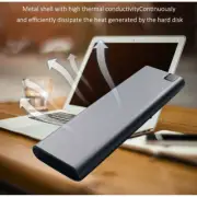M.2 SATA NGFF SSD External Hard Case Enclosure USB 3.1 Type-C, B Key M.2 Adapter