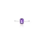 Amethyst Ring, 925 Sterling Silver Ring, Statement Ring, Promise ring