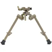 S7™ Bipod, 9-12" legs with Rubber Feet, (FDE) Cerakote Flat Dark Earth 380-930