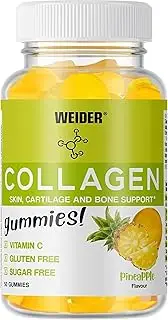 Weider Collagen Gummies - with Collagen for Joints and to take Care of Bones and Cartilage - Vitamin C to Protect Bones - Sugar- and Gluten-Free - 50 Gummies