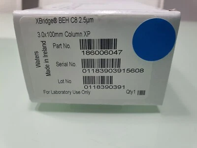 Item number: 186006047 HPLC Column XBridge BEH C8 100 mm 3 mm 2.5 µm 130 Å