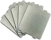 5pcs Universal Microwave Mica Plate, Microwave Oven Mica Sheet Wave Guide Waveguide Cover Sheet Plates Replacement Repairing Accessory