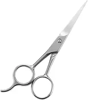 Ipetboom Stainless Steel Beard Scissors for Men Practical Grooming Tool Durable Beard Care Accessory Easy to Use Male Friends Silver