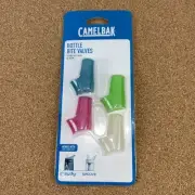 4 Pack Camelbak Multicolored Bottle Bite Valves For Eddy Groove Water Bottles