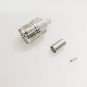 ZoswodZSX Rf Connector UHF Female Crimping 50-4 Cables