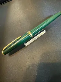 在飛比找Yahoo!奇摩拍賣優惠-德國萬寶龍Montblanc 綠色尊爵系列鋼桿鋼筆M尖