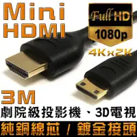 在飛比找momo購物網優惠-【K-Line】Mini HDMI to HDMI 1.4版