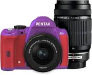 PENTAX DSLR Camera K-r W Zoom Kit Purple/Red 036 K-rWZK PU/RD036