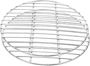 2pcs Round BBQ Grill Mesh Stainless Steel Barbecue Grate for Cooking Meat Small Steak Pizza Chicken Baking Sheet Versatile Outdoor Grill Tool Accessory