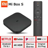 在飛比找Qoo10台灣優惠-【官方全球ROM】小米米盒S電視盒支持Netflix 4K 