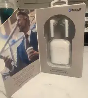Wireless Bluetooth Ear Smart Pods+ Universal Premium White.