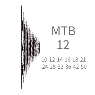 Ztto MTB 12 速飛輪 Ms 10-50t Micro M6100 50t 鏈輪 12s 花鍵飛輪 K7 適合女