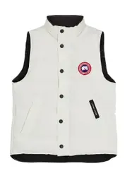 Canada Goose Kids Vanier Quilted Arctic-Tech Shell Gilet - White 14 YEAR +