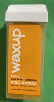 Waxup 2 Pack Honey Low Temp Roll on Hair Removal Soft Wax Cartridge Depilatory