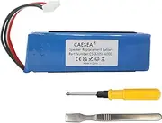 3.7V 6000mAh Replacement Battery for JBL GSP1029102A Charge3 2016 Battery Suitable for 320SL Left Plus with Installation Tool