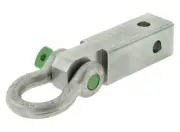 HULK 4x4 HU1031 RECOVERY HITCH WITH BOW SHACKLE RECOVERY GEAR WINCH SNATCH STRAP