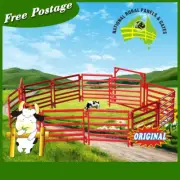 Toy Cattle Yard horse Round yard ABS 10 Panels plus 2 gates as one set
