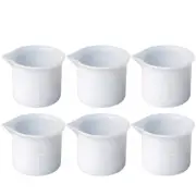 6 Pcs 50ml Silicone Measuring Cup Cups Mixing for Making Mold