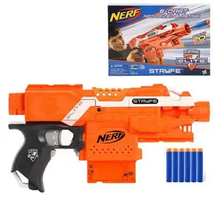 NERF-菁英系列-殲滅者自動衝鋒槍(橘紅款)