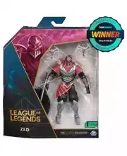 League of Legends 6-Inch Zed Collectible Figure The Champion Collection NEW