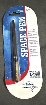 Fisher SPACE PEN Medium Point BLACK Ink SM4SB