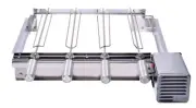 Brazilian Rotisserie BBQ Stainless R Grill 4 Skewers Churrasqueira Inox 4 espeto