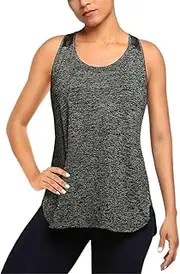 [Generic] Muscle Womens Workout Racerback Shirts Running Tank Women Tops Women's Blouse Dance Tops