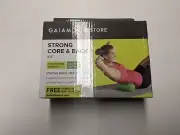 Gaiam Restore Strong Core And Back Kit- Green- Therapy Ball - New