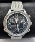 Citizen Navihawk Promaster AT Eco-Drive JY8030-83E Silver Stainless Steel Watch