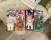 TY BEANIE BABIES MCDONALDS INTERNATIONAL BEARS SET OF 4 New in box! RARE