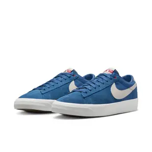 【NIKE】NIKE SB ZOOM BLAZER LOW PRO GT 男鞋 女鞋 休閒鞋 藍白-DC7695403