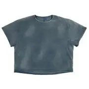 Yeezy fleece yoke tee - Bluestone - Men's Size M