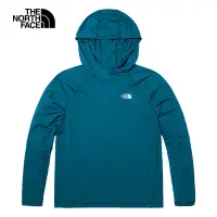 在飛比找Yahoo奇摩購物中心優惠-【The North Face 官方旗艦】北面男款藍色吸濕排