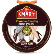 Smart Smart Shoe Polish Paste Dark Tan 50g