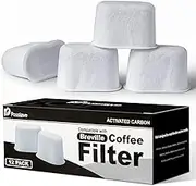 Possiave 12-Pack Charcoal Water Filters Compatible with Breville BWF100 Machines, Breville Espresso Machine Water Filter Replacements