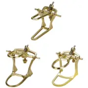 5Pcs Copper Zinc Plating Denture Articulators for Dental Lab Equipment/Clinic