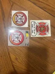 Texas Fire Training Stickers