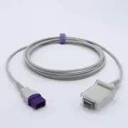 Spacelabs 91369 Spo2 Adapter cable Monitor SpO2 cable 2.2m
