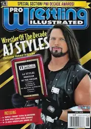 PRO Wrestling Illustrated June 2020 AJ Styles Wrestler of the Decade