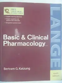 在飛比找Yahoo!奇摩拍賣優惠-【月界】Basic and Clinical Pharmac